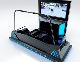 VR滑雪机，游乐城设
