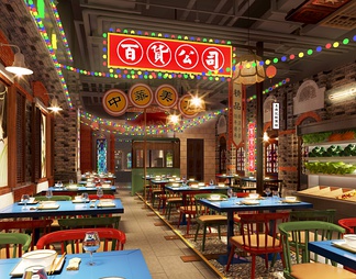 复古上海风 餐厅