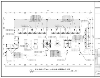 徽派建筑 岭南建筑--千年商都美食城CAD全套施工图