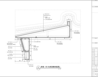 徽派建筑 岭南建筑--千年商都美食城CAD全套施工图