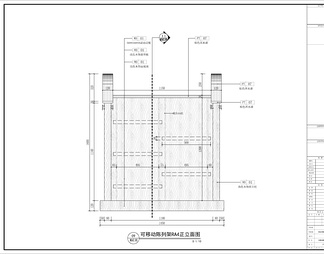 小商品出口商店施工图CAD版本