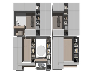衣柜组合