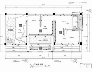 爱国主义教育基地展厅CAD施工图  陈列馆  博物馆