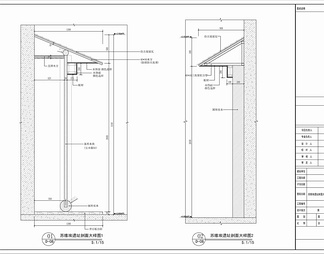 爱国主义教育基地展厅CAD施工图  陈列馆  博物馆