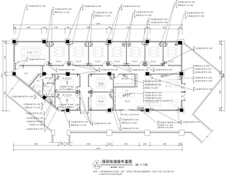 370㎡儿童培训机构CAD施工图   培训学校  早教  教育机构  机器人培训 编程培训