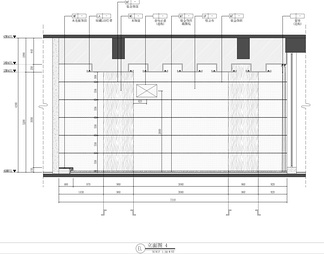 150㎡大会议室CAD施工图 会议室布线 暗门隐藏门