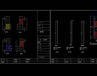 烤漆柜门CAD图库三