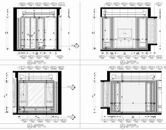 110㎡样板房CAD施工图   私宅  家装