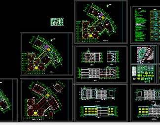 少儿图书馆建筑施工图