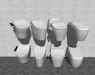 最新智能马桶, 坐便器 ,卫生间洁具