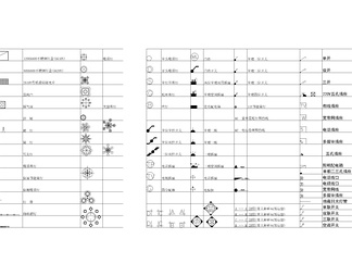 平立面图库（沙发，餐桌，灯具，五金，洁具，书桌，罗马柱，节点大样，图例，汽车，植物，装饰品）