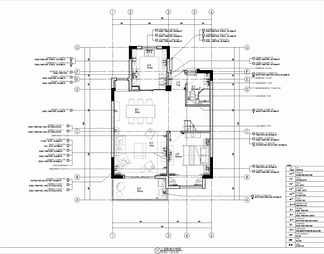 185㎡样板房CAD施工图+效果图+方案文本  洋房样板房  家装 私宅