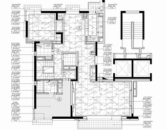 三层别墅全套CAD施工图+效果图+硬装软装方案文本