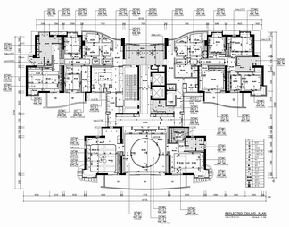 大平层（800平）私宅CAD施工图+效果图+方案文本   家装  别墅 豪宅