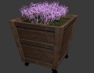 防腐木碳化木花箱