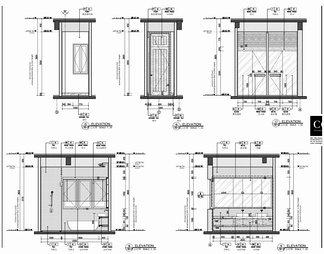 550㎡度假别墅住宅CAD全套施工图   样板房  别墅 私宅 家装 豪宅