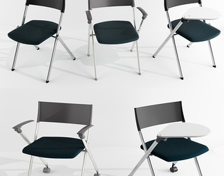 折叠培训椅 会议教室椅