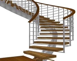 楼梯 旋转楼梯 铁艺楼梯 木艺楼梯