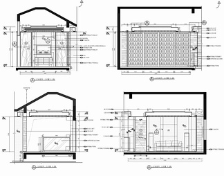 高端别墅CAD全套施工图+效果图  豪宅 私宅 家装 洋房