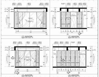 160㎡大平层私宅CAD施工图 家装 样板房