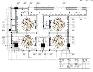 中餐厅包房CAD施工图