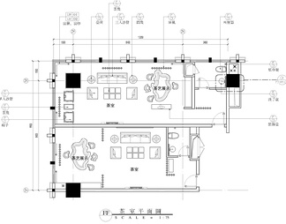 茶室CAD施工图