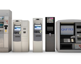 ATM提款机自助银行取款机组合
