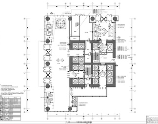 精致私人办公室CAD施工图+效果图 办公空间 办公会所