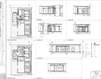 重庆来福士广场项目T3T4办公大堂+电梯厅丨精装修CAD图纸+实景