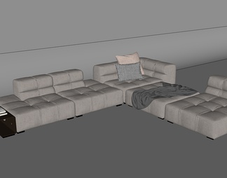 L型沙发