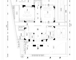 厦门800㎡四层别墅样板间CAD施工图