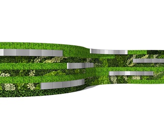 垂直绿化景墙