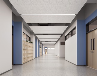 学校教室走廊