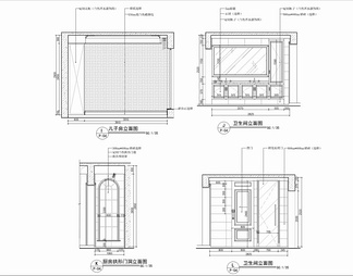 160㎡大平层CAD施工详图 私宅 豪宅 家装