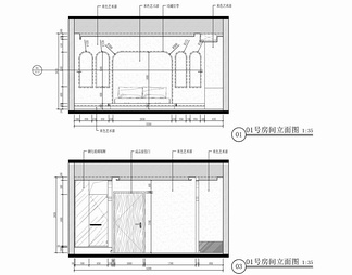 三套土耳其民宿客房CAD施工图+效果图 客栈 酒店