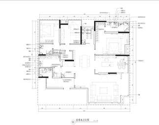 200大平层家居施工图