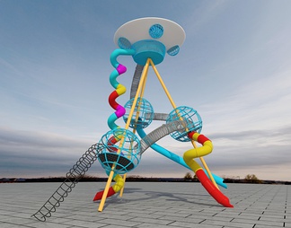 无动力儿童玩具 游乐设备 时空穿梭、攀爬组合、滑梯组合