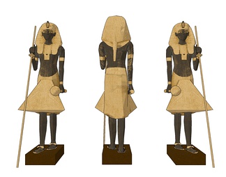 埃及法老雕塑雕像