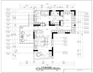 叠拼别墅CAD施工图+效果图 家装 豪宅 私宅