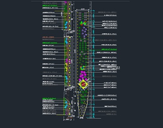 布英路绿化施工图