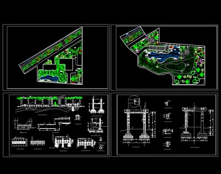 小公园绿化设计施工图