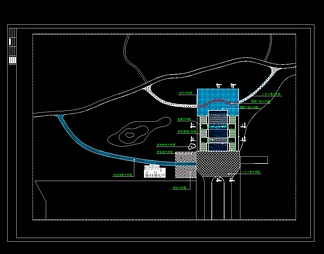 公园入口施工图纸