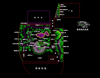 雅域小游园环境设计平面图