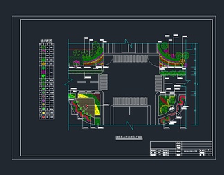 道路绿化设计图
