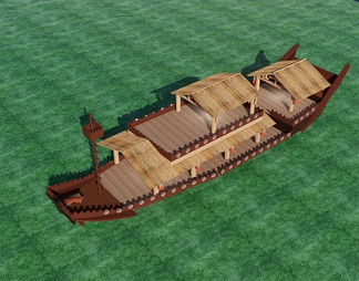 渔木船