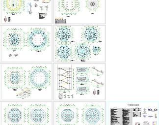 千佛殿结构CAD图纸