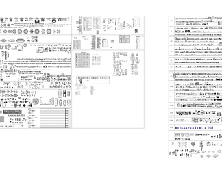 最新家具平立面图块精品