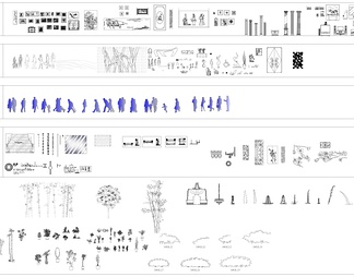 最新家具平立面图块精品