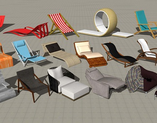 室外沙滩椅