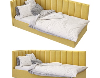 沙发床 黄色
